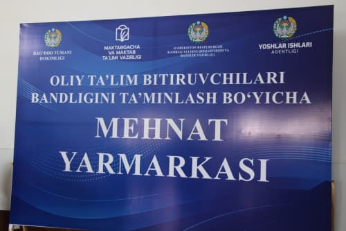 Бағдодда битирувчи ёшларни иш билан таъминлаш чоралари изчил давом этмоқда