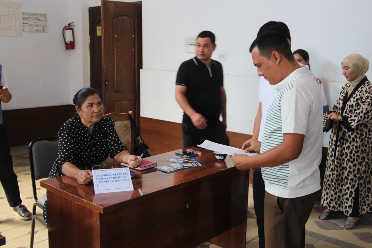 Бағдодда битирувчи ёшларни иш билан таъминлаш чоралари изчил давом этмоқда