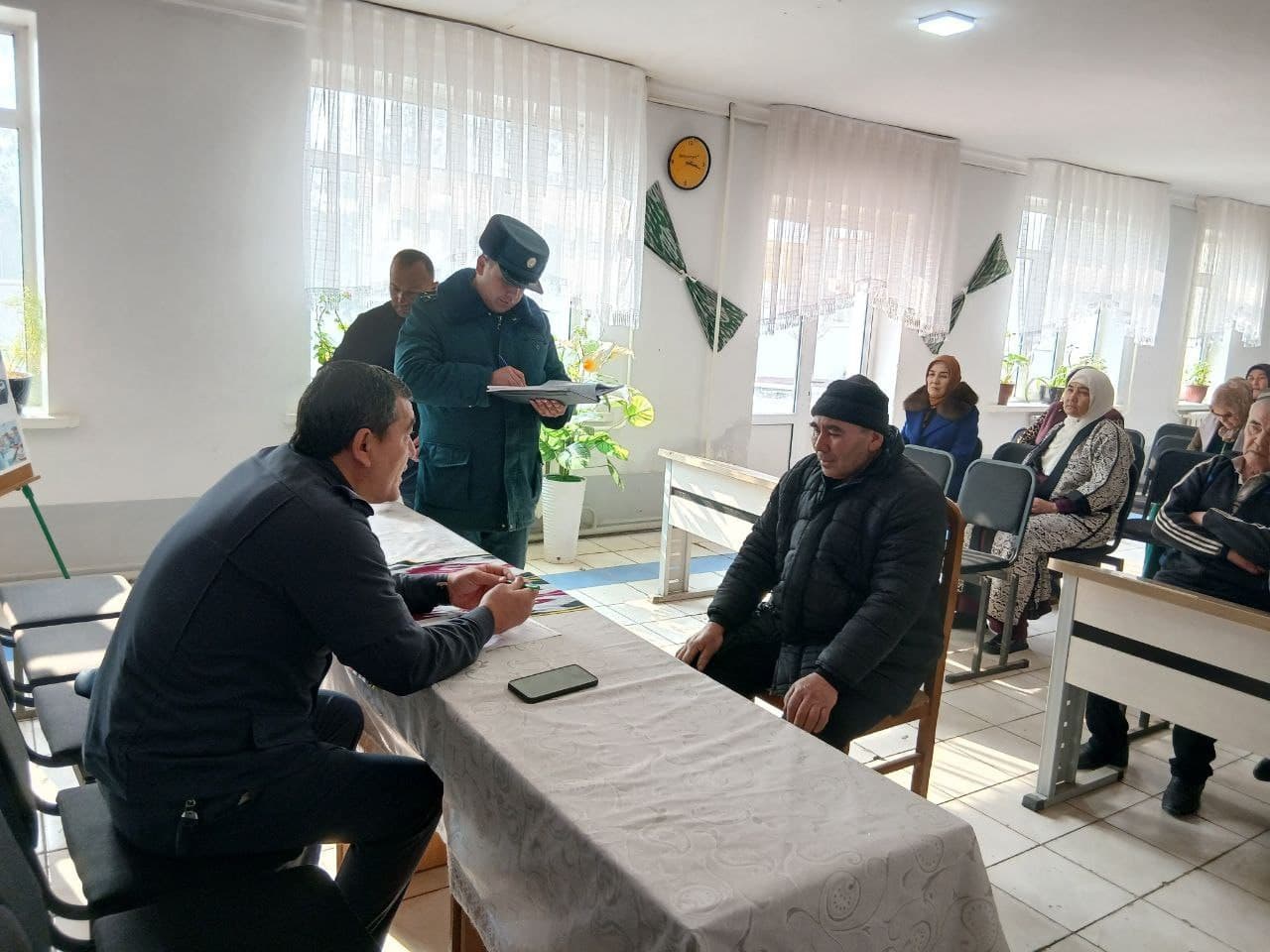 Бағдод туманида сайёр қабул ва профилактик таадбирлар ўтказилди