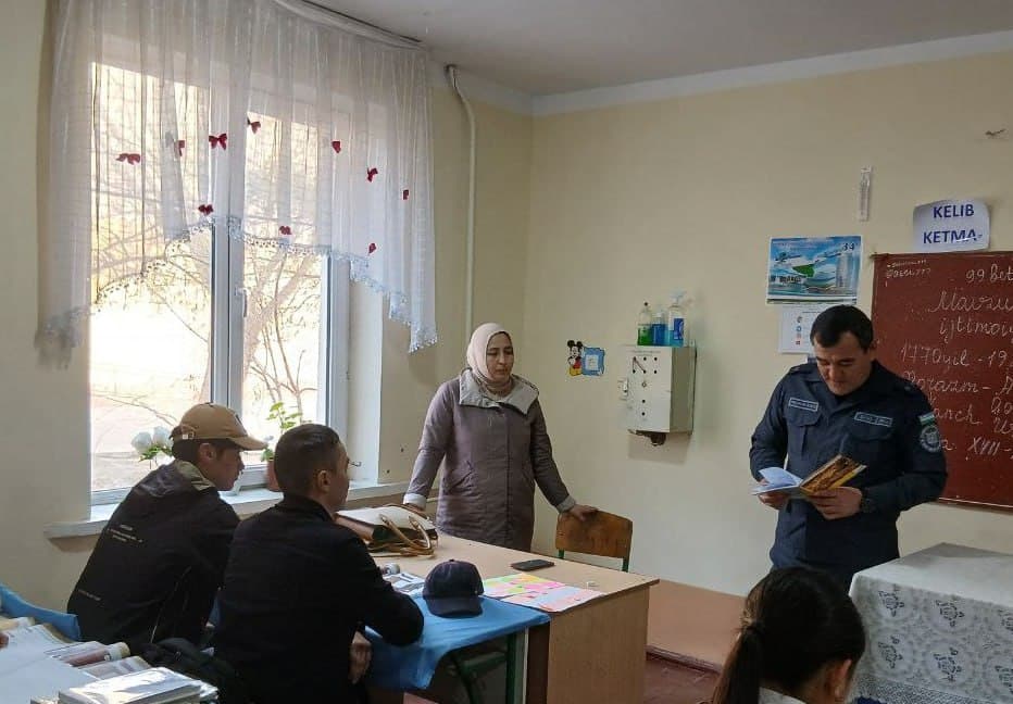 Бағдод туманида сайёр қабул ва профилактик таадбирлар ўтказилди