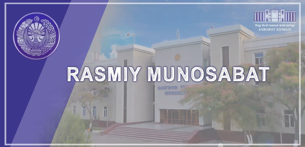 RASMIY MUNOSABAT