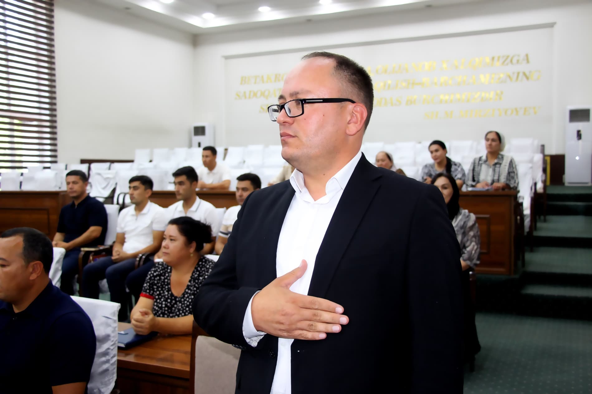 BAG‘DOD TUMANI HOKIMIGA O‘RINBOSAR TAYINLANDI