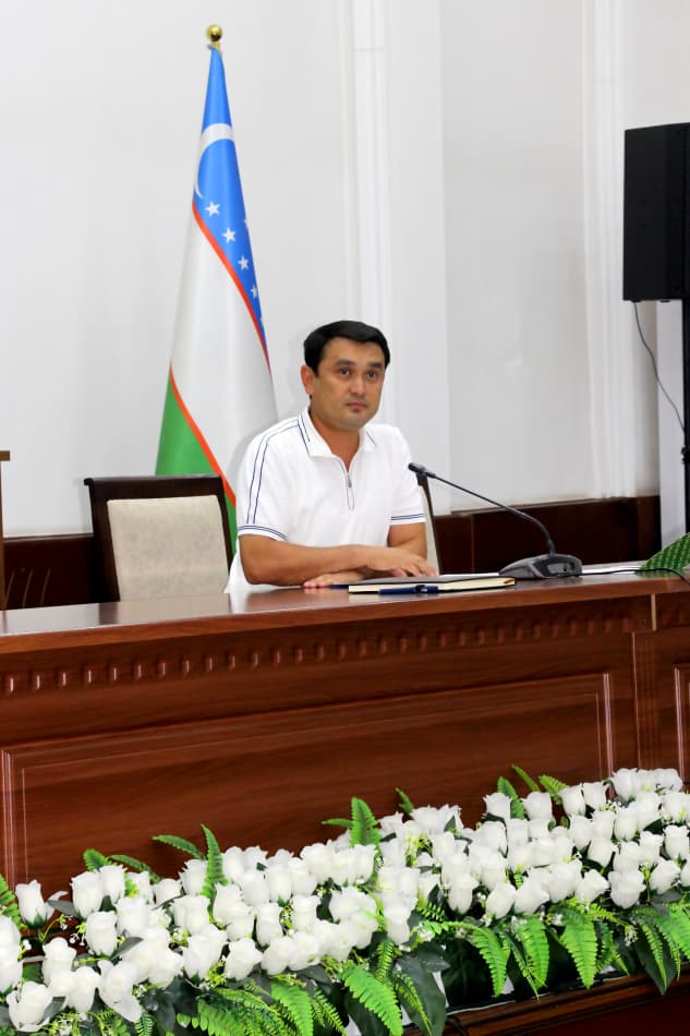 BAG‘DOD TUMANI HOKIMIGA O‘RINBOSAR TAYINLANDI