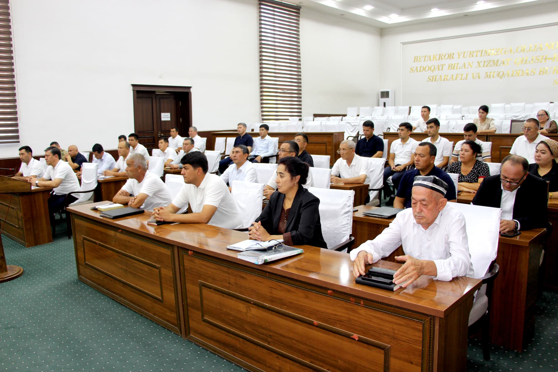 BAG‘DOD TUMANI HOKIMIGA O‘RINBOSAR TAYINLANDI
