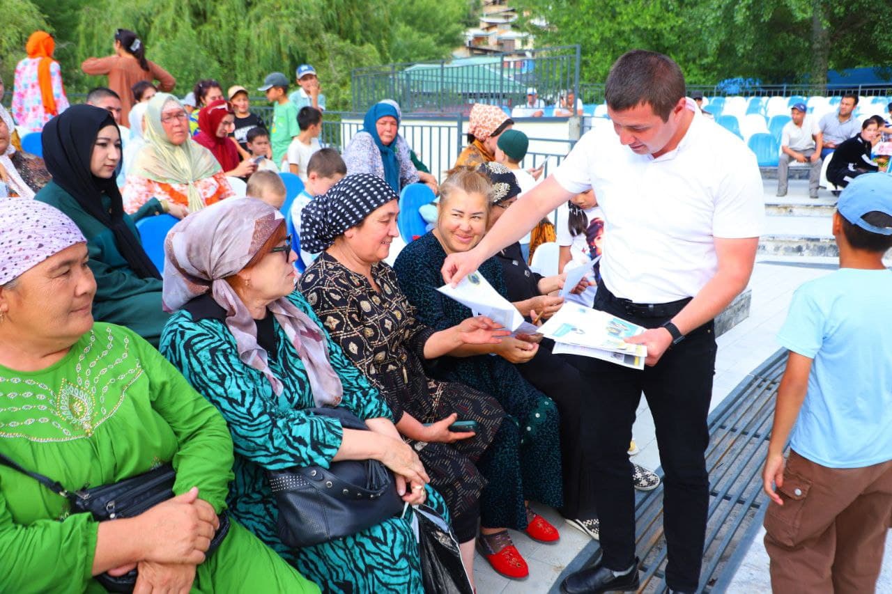 В махалле «Шохимардон» проведено информационно-разъяснительное мероприятие по борьбе с наркоманией