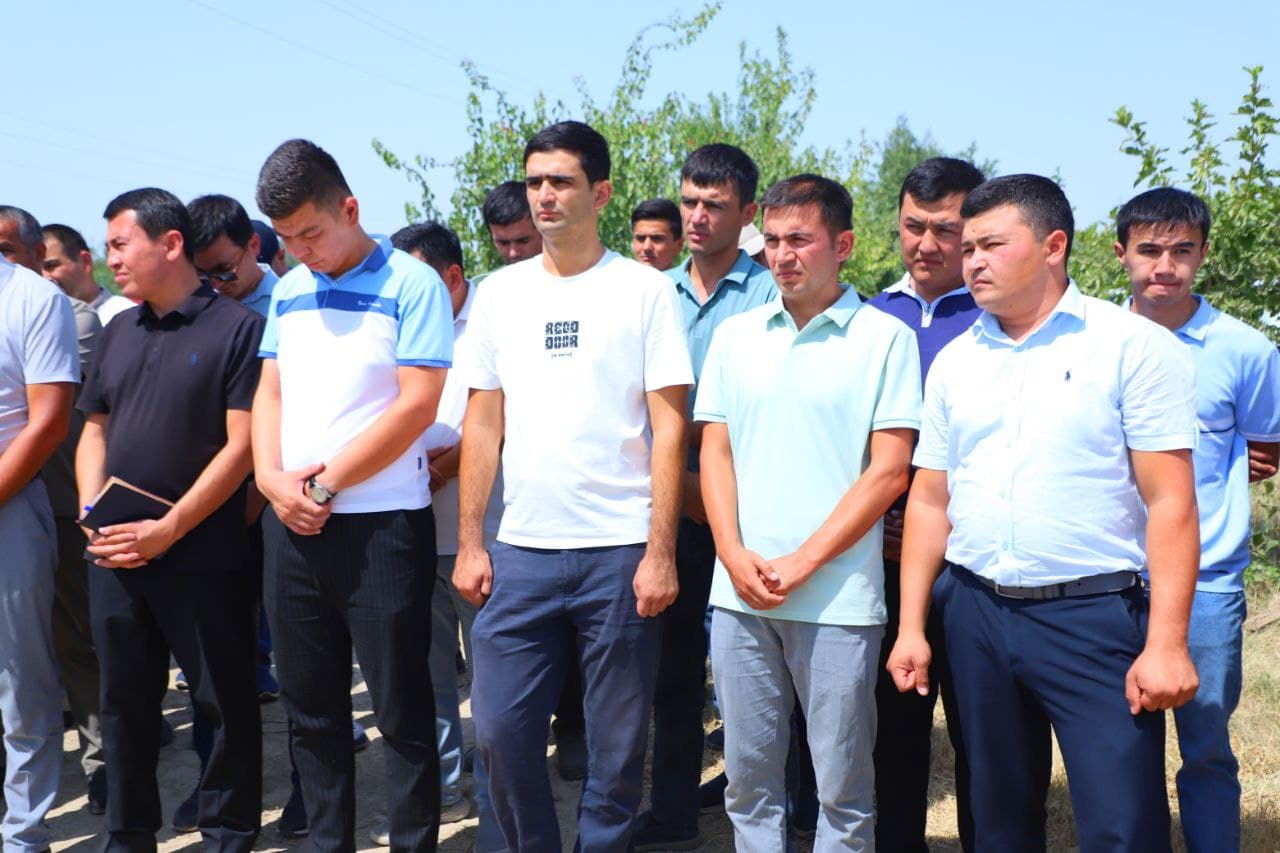 A practical seminar on planting vegetables using the ninety-two method was held in Fergana district