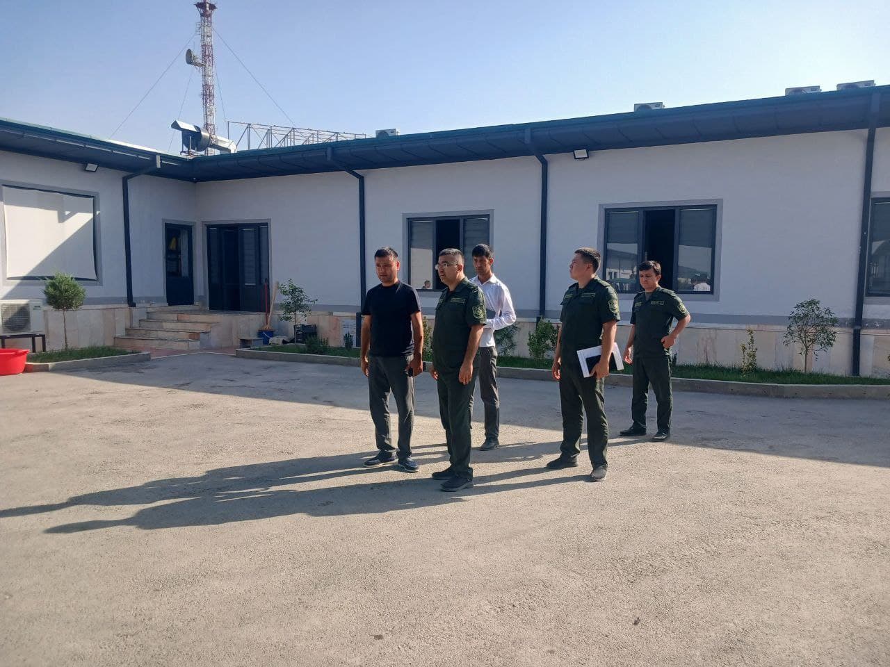 The implementation of projects in small industrial zones in Fergana district has been put under control