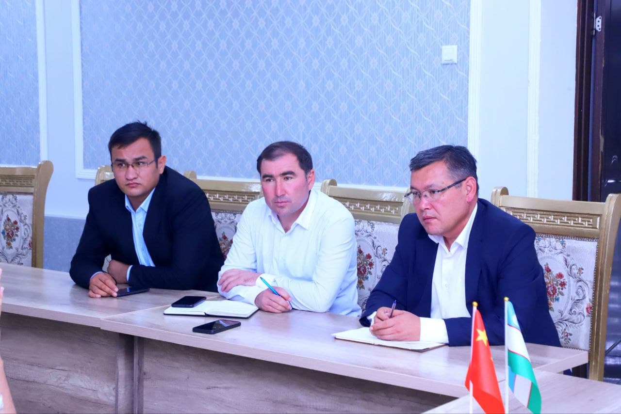 В Ферганском районе обсудили вопросы сотрудничества с китайскими инвесторами