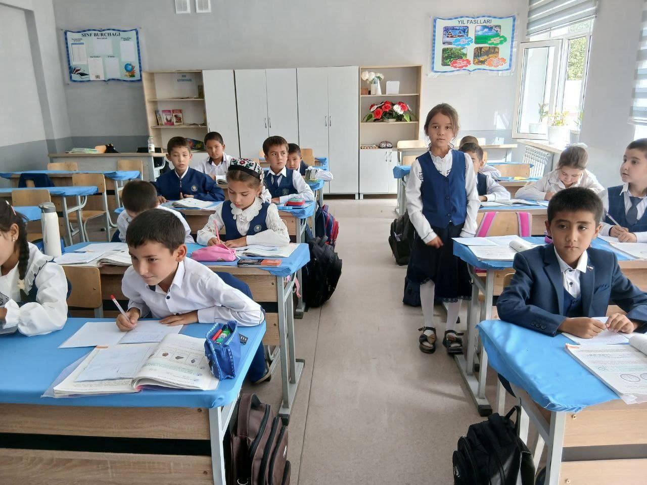 Systematic measures have been introduced in Fergana District to reduce poverty and expand access to education