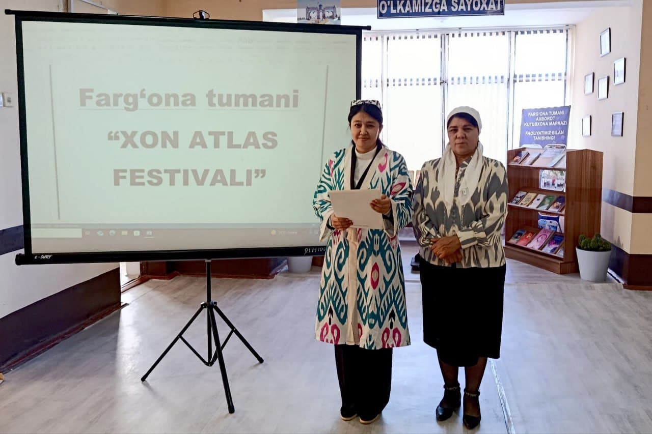 В Ферганском районе прошёл фестиваль “Хон атлас”