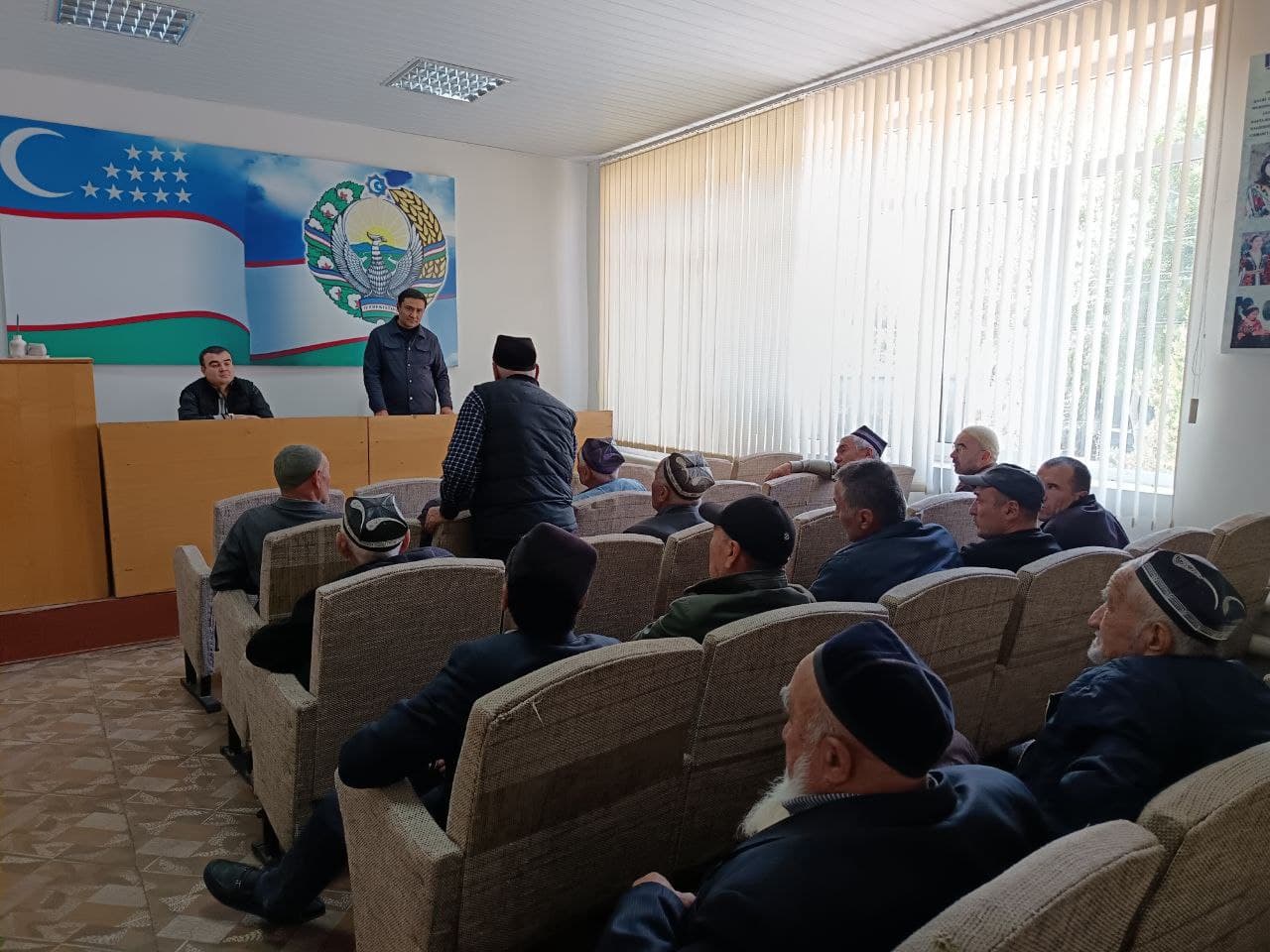 Shohimardonda sayyor qabul o‘tkazildi