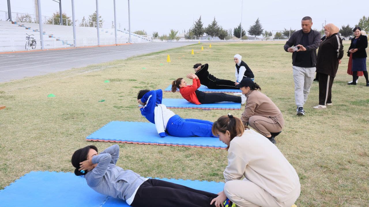 Physical Fitness Assessment Conducted for Residents and Mahalla System Employees in Fergana District