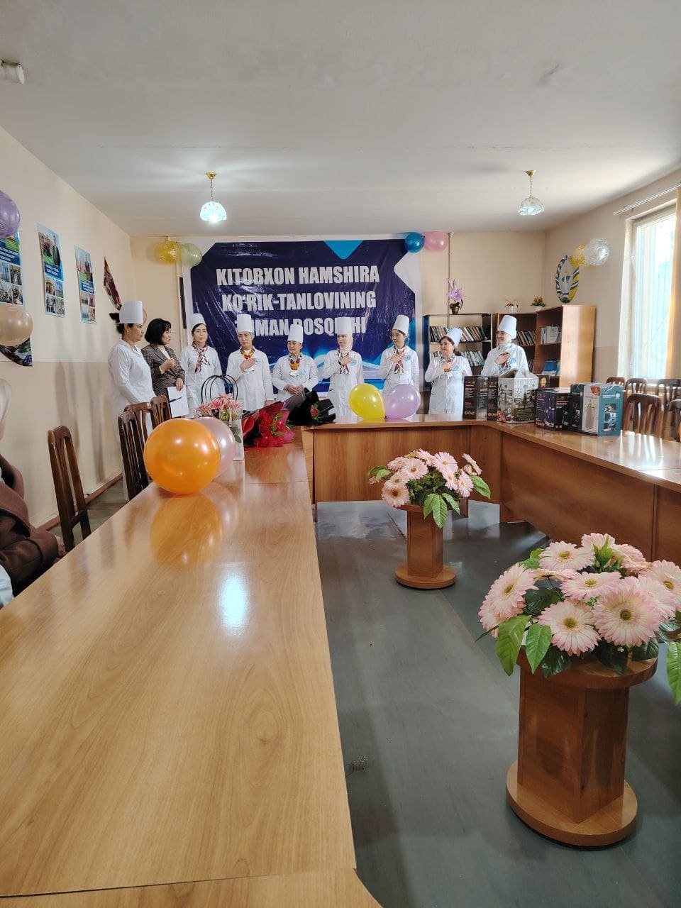 District Stage of the “Reading Nurse” Contest Held in Fergana District