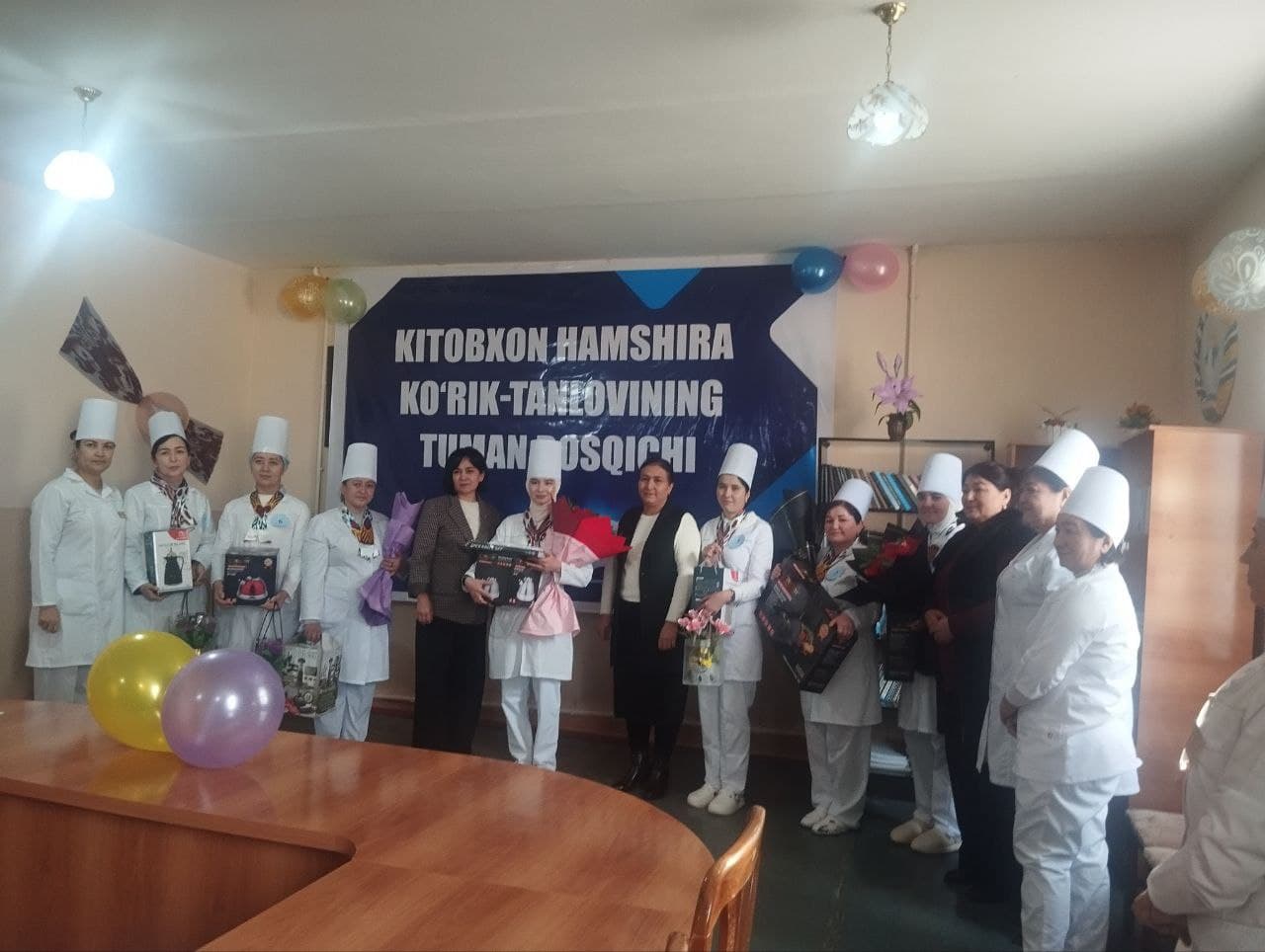 District Stage of the “Reading Nurse” Contest Held in Fergana District