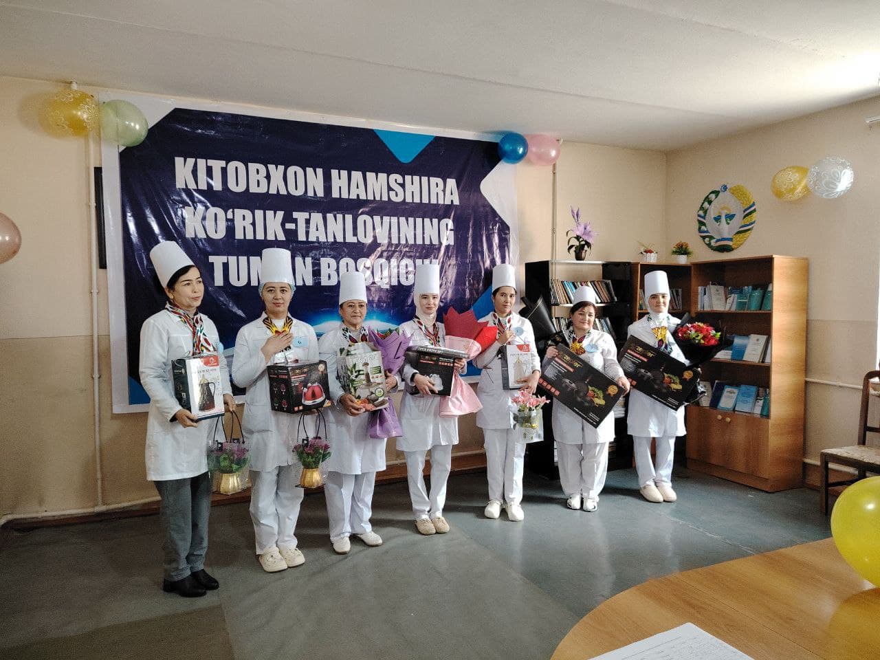 District Stage of the “Reading Nurse” Contest Held in Fergana District