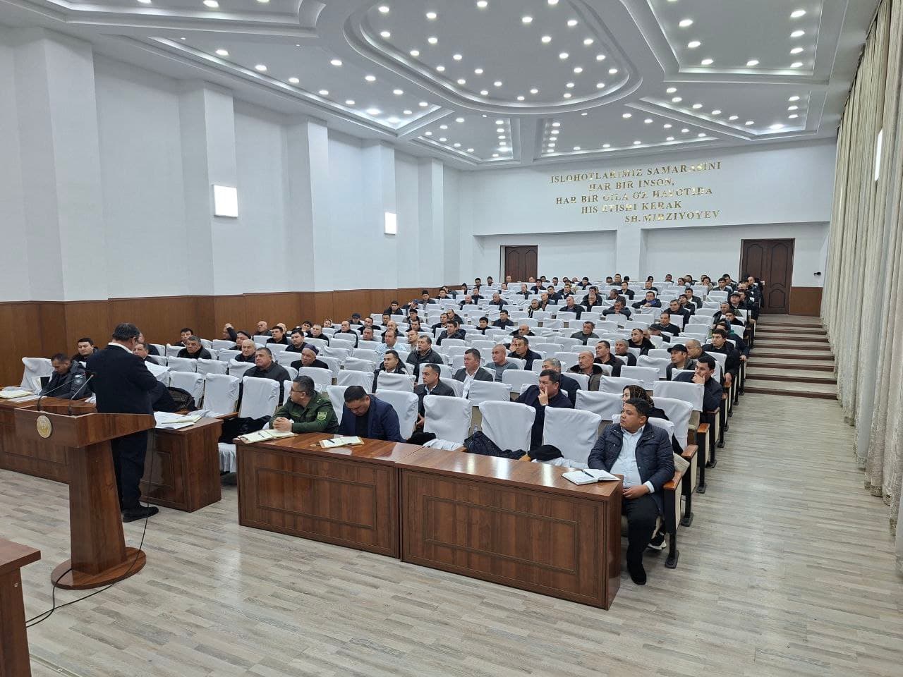 Analytical Meeting Held in Fergana District on Population Census Processes