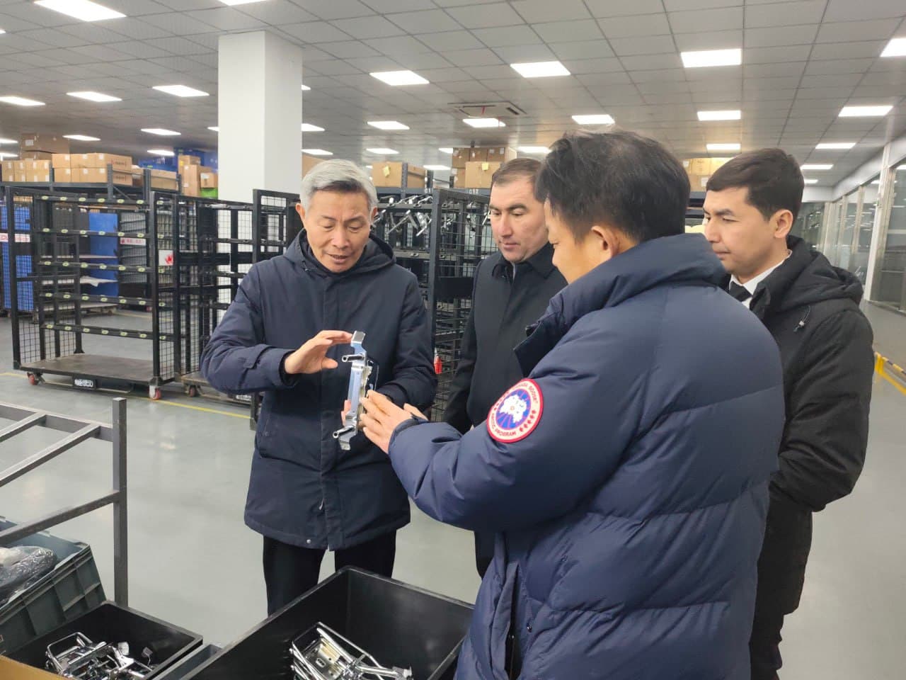 Practical Visit Toward International Industrial Cooperation