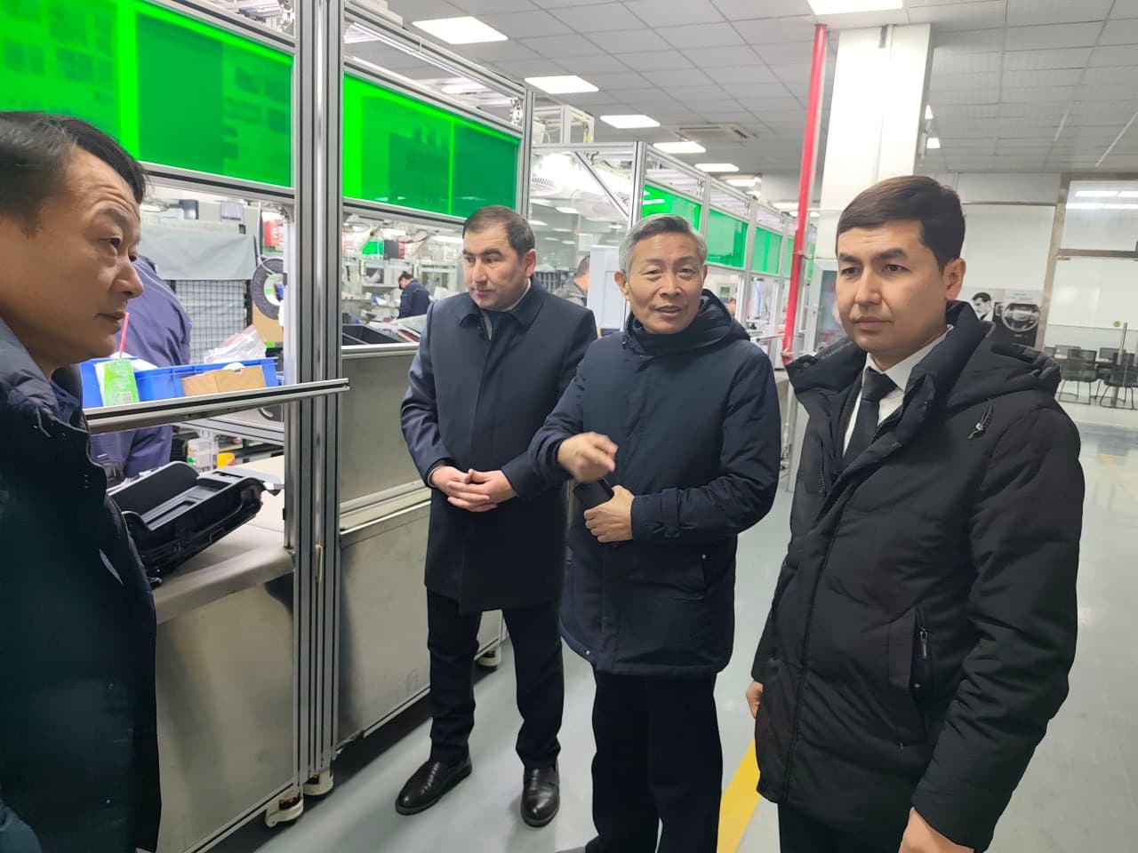 Practical Visit Toward International Industrial Cooperation