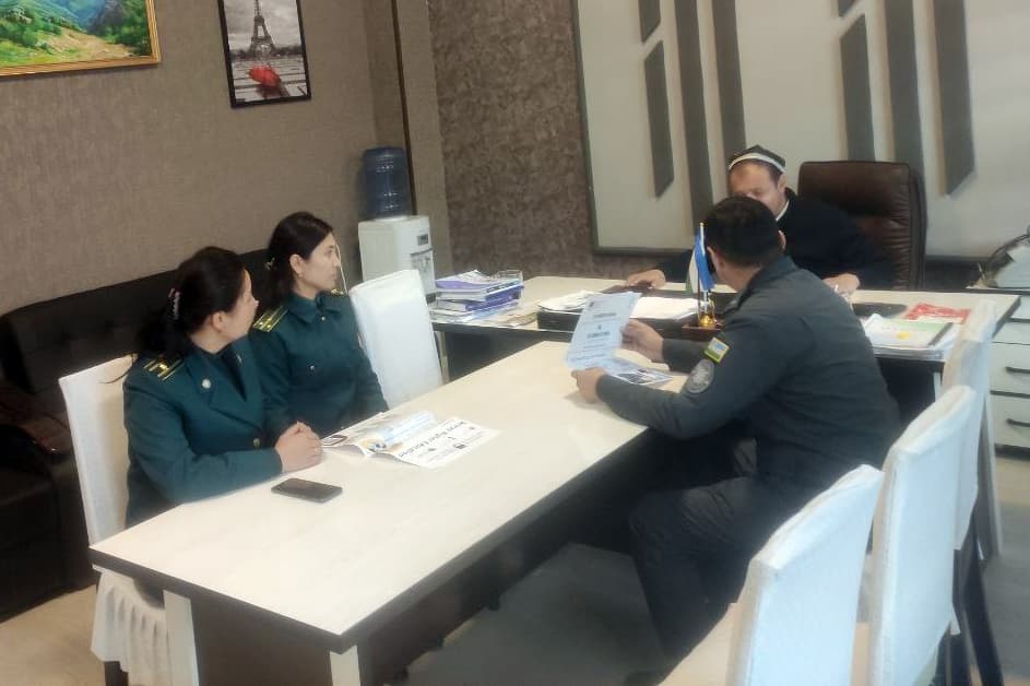 Preventive activities conducted among minors in Fergana District