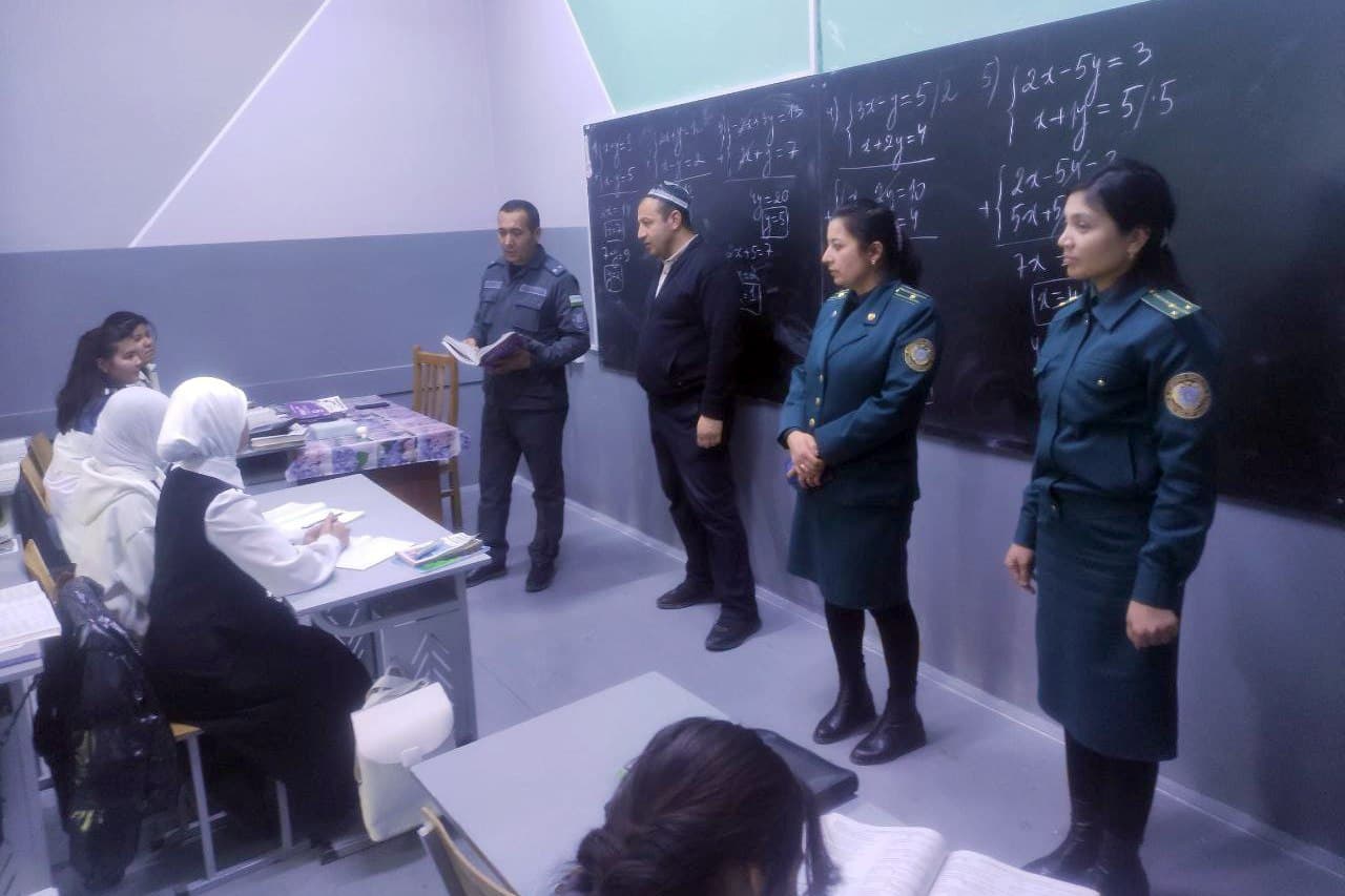 Preventive activities among minors were carried out in Fergana district