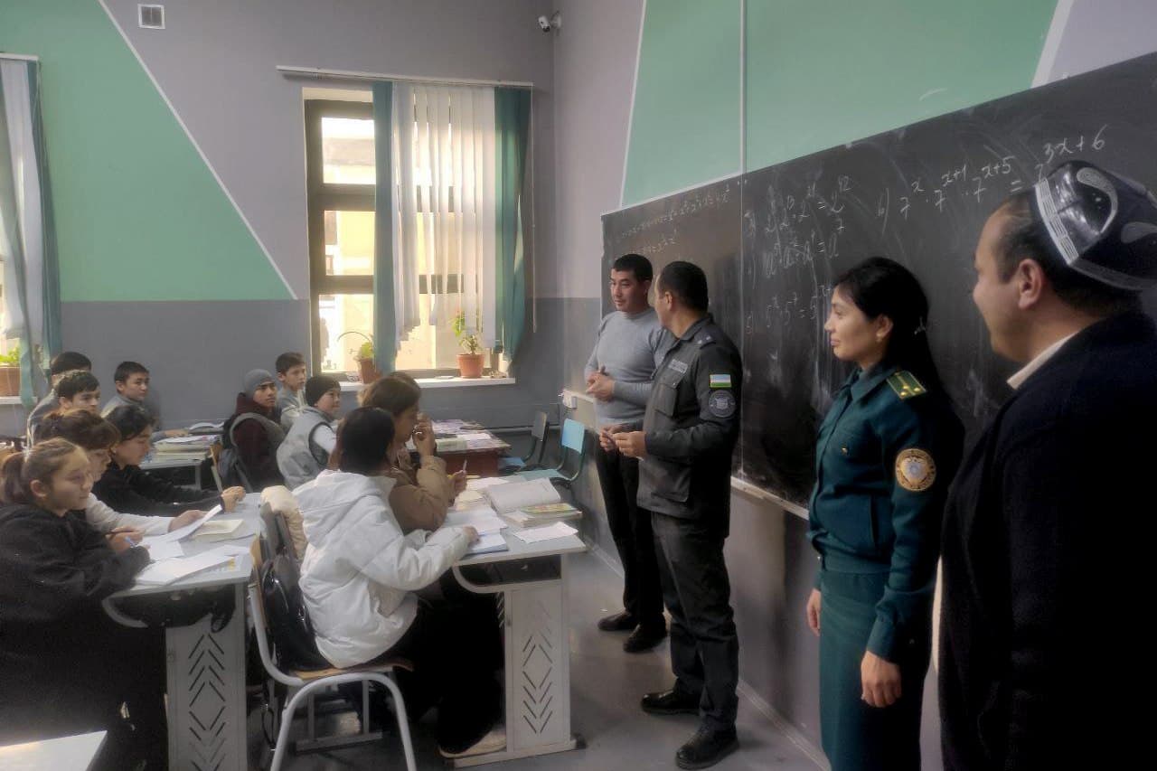 Preventive activities among minors were carried out in Fergana district