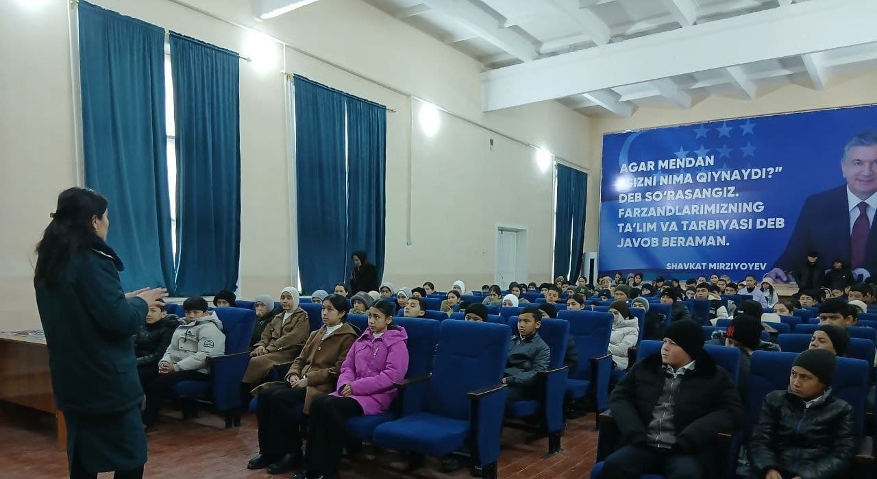 Anti-Drug Preventive Event Held in Fergana District