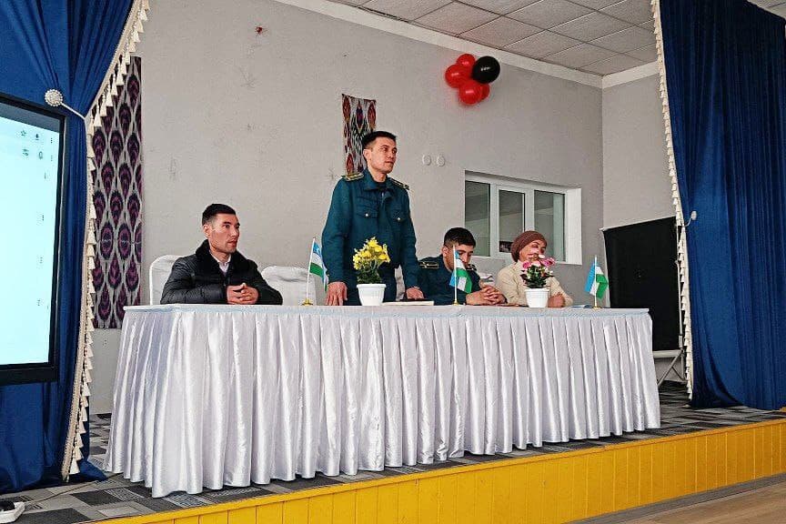 В Ферганском районе проведено профилактическое мероприятие в рамках месяца «Борьба с наркотиками среди молодежи»