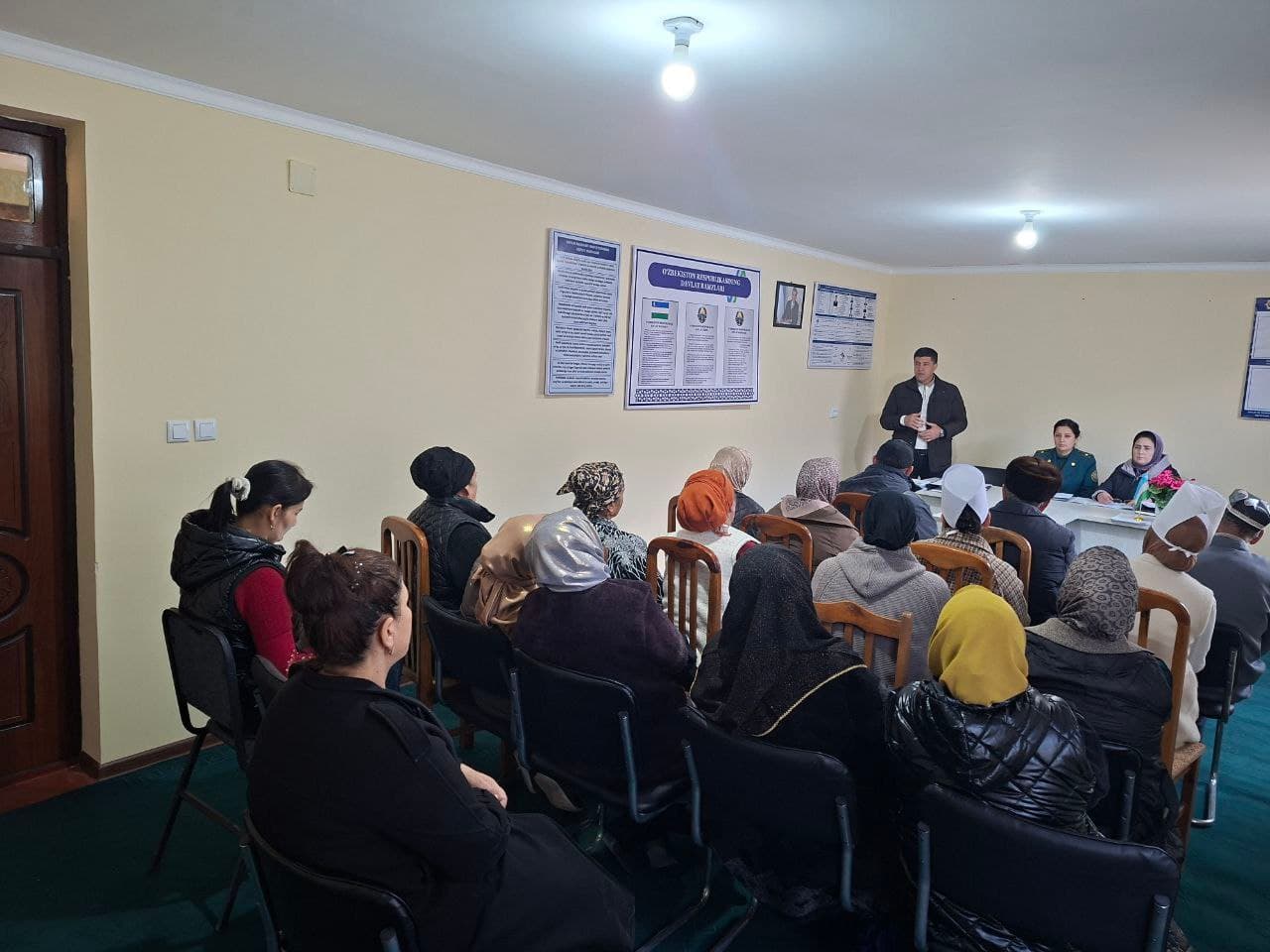 В Ферганском районе состоялся прием по защите прав женщин