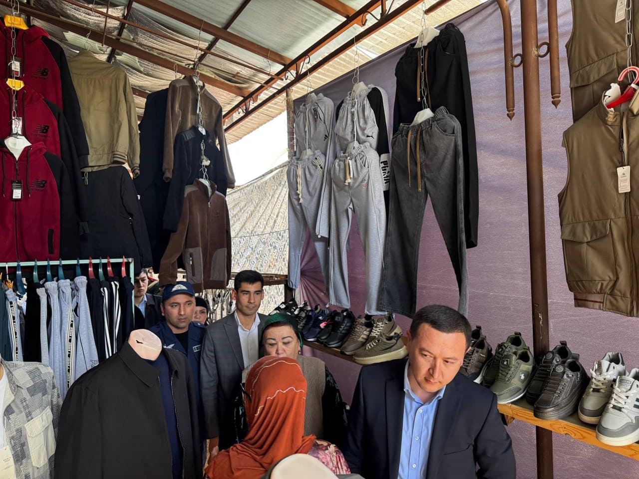 На рынке «Чимён» проведены профилактические мероприятия по пожарной безопасности