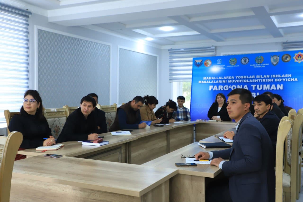 Press conference held on the development of the tourism and recreation zone in Fergana district
