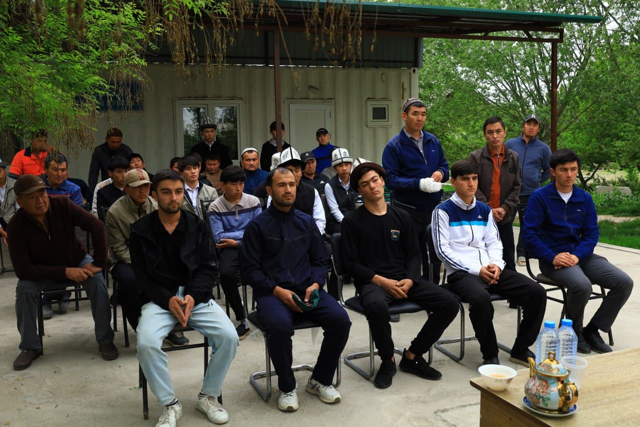 Another mobile reception held in Fergana district