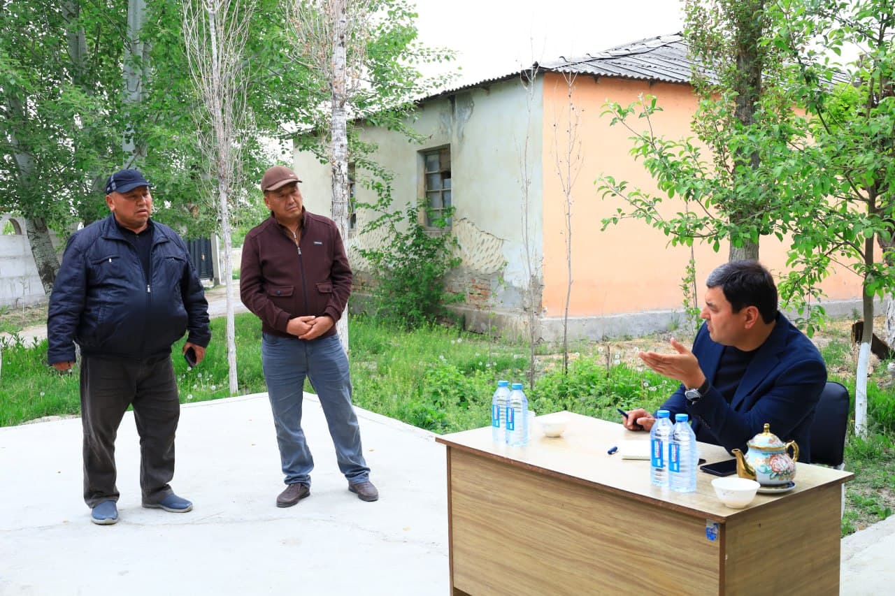 Another mobile reception held in Fergana district
