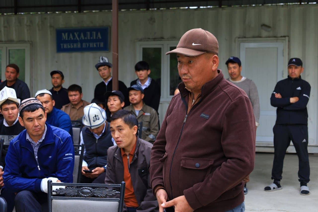 Another mobile reception held in Fergana district