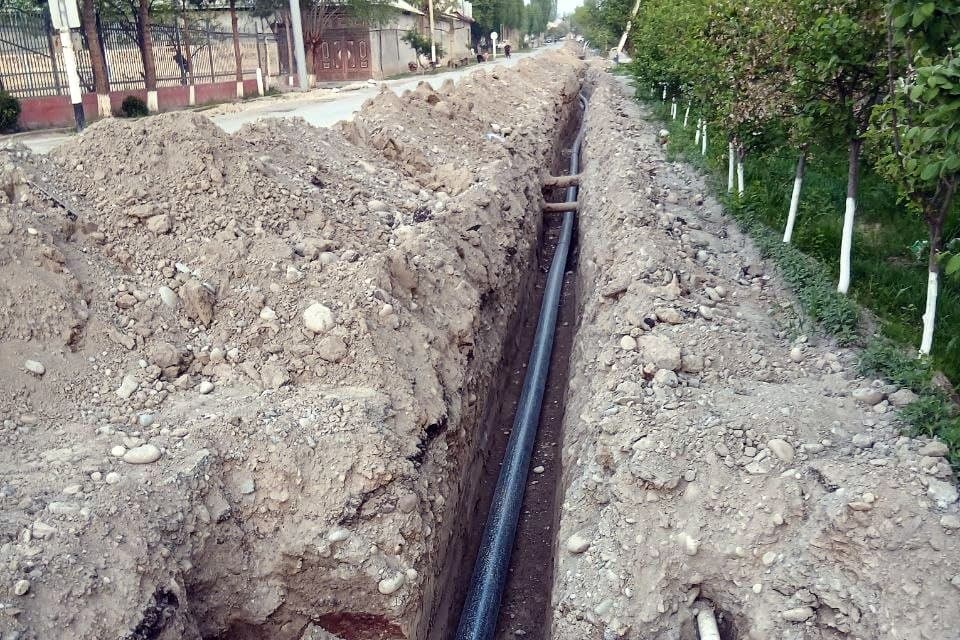 New water supply networks installed in “Boy mahalla” of Fergana district