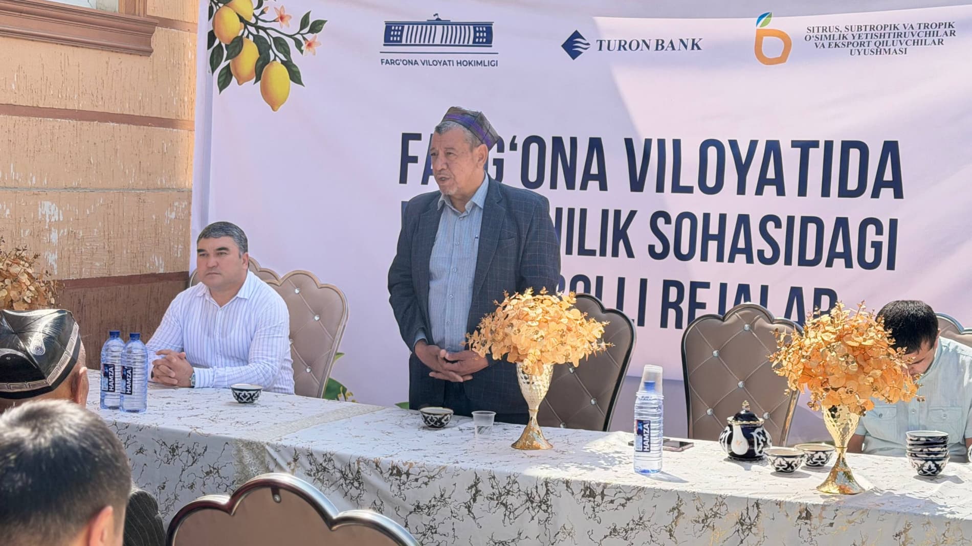 A seminar-training on lemon cultivation development was held in Fergana district