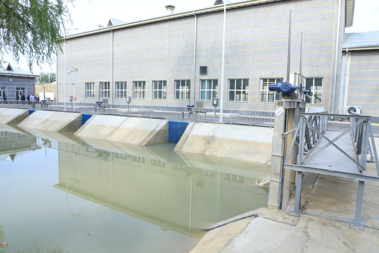 A major hydraulic facility commissioned in Fergana district: thousands of hectares to be supplied with water