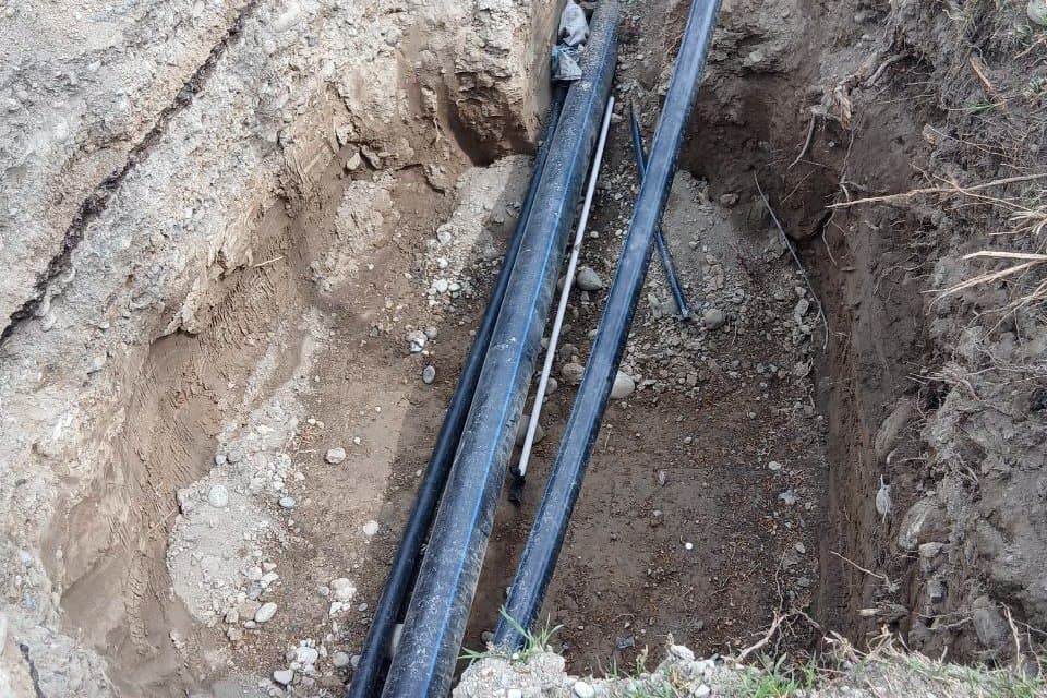 New water supply networks installed in “Boy mahalla” of Fergana district