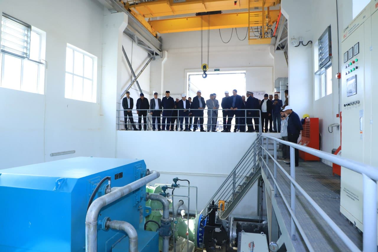 A major hydraulic facility commissioned in Fergana district: thousands of hectares to be supplied with water