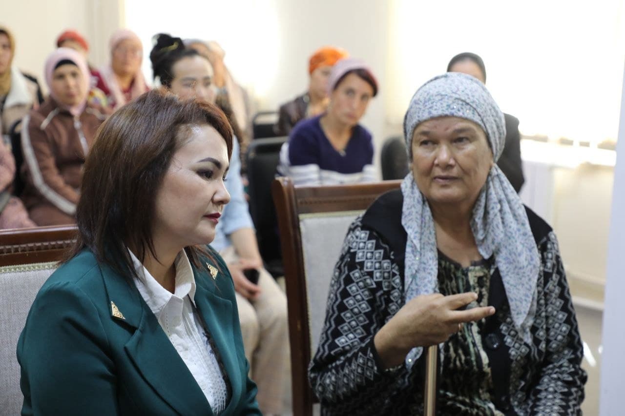 Mobile public reception organized for residents in Fergana district