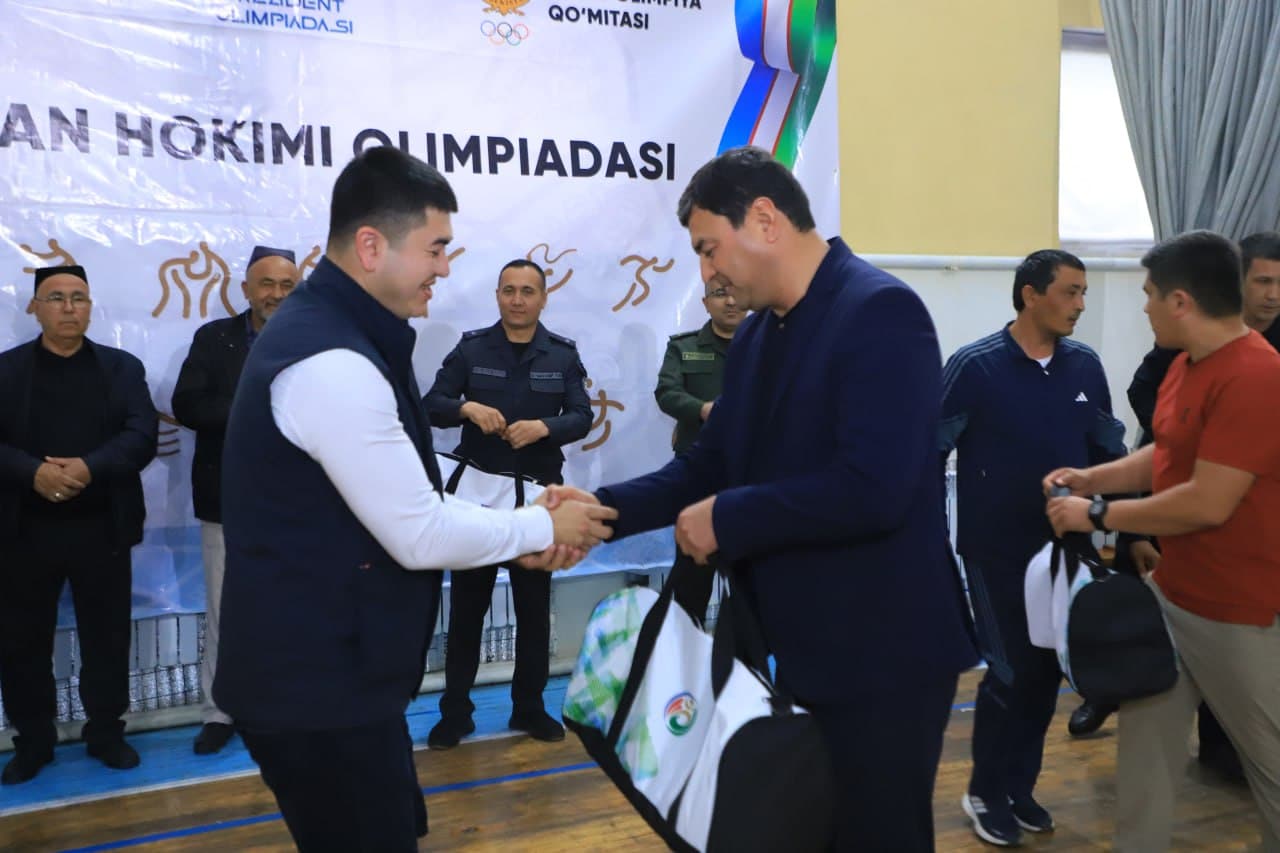 Winners of the “Olympic Peaks” competitions honored in Fergana district