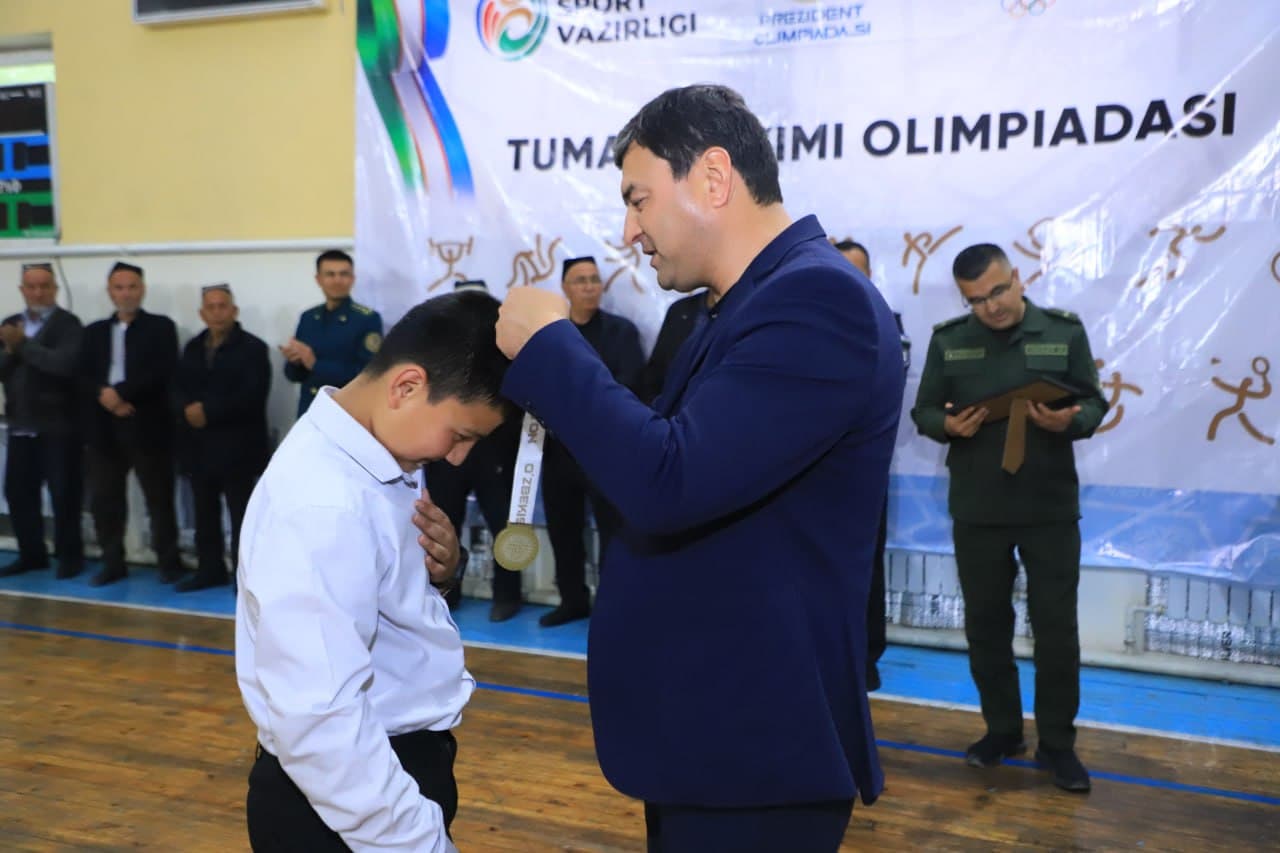 Winners of the “Olympic Peaks” competitions honored in Fergana district
