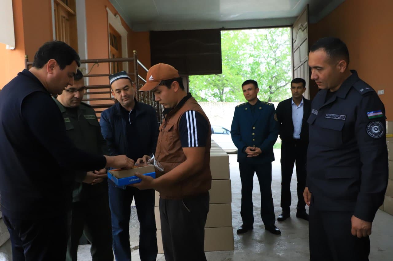 Activity of a young entrepreneur studied in Fergana district within Youth Day events