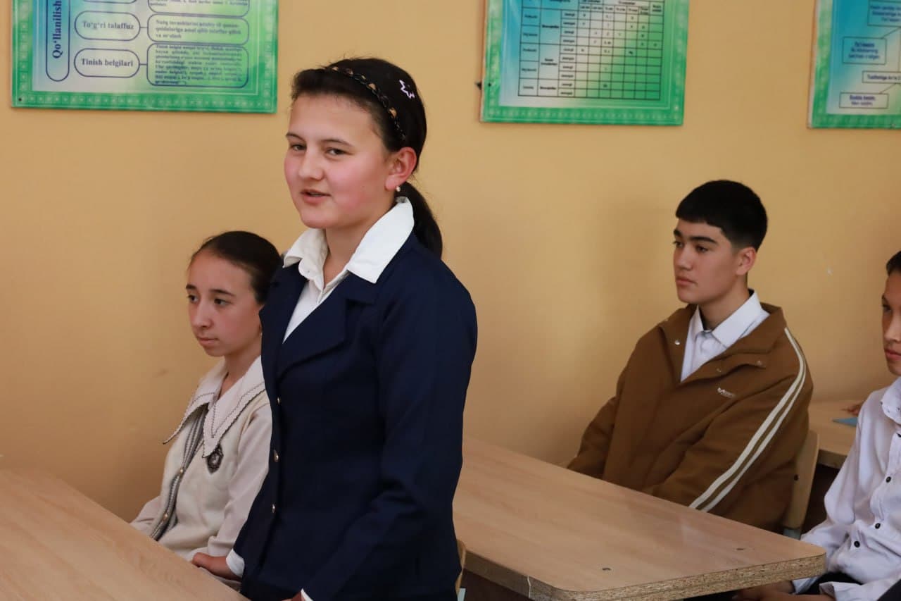 “Future Hour” Lessons Organized in Fergana District