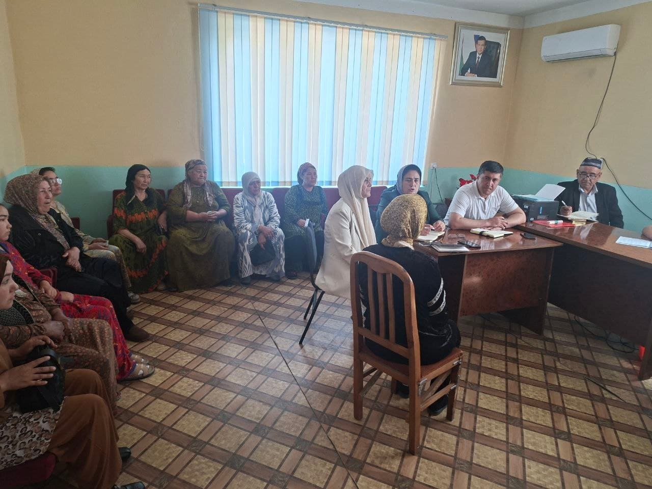 В Ферганском районе проведён выездной приём для женщин