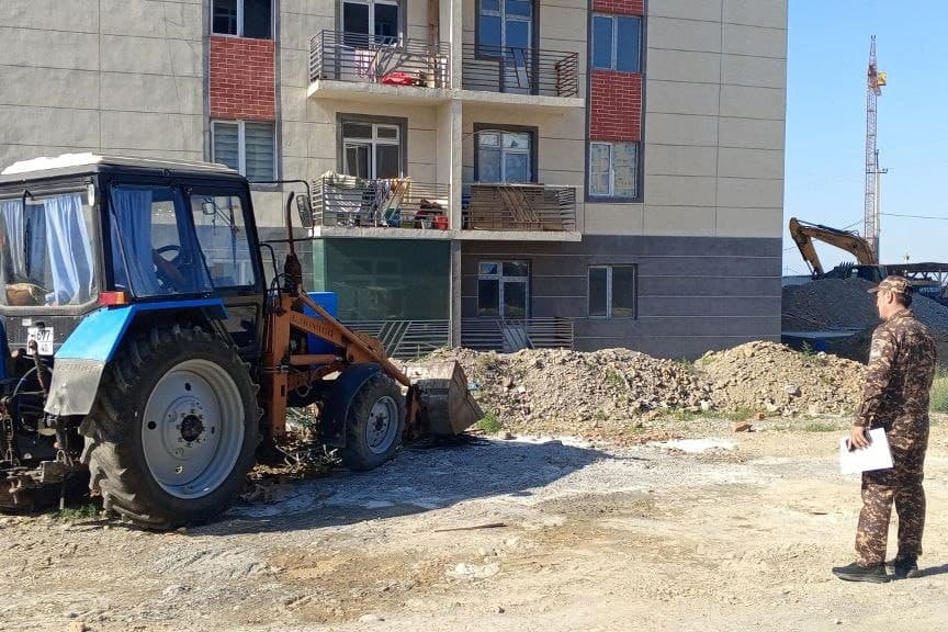 В Ферганском районе проведены практические работы по улучшению санитарно-экологической обстановки.