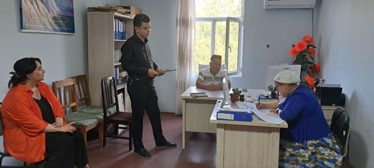 В махалле «Тошқўрғон Азиз» проведено адресное изучение