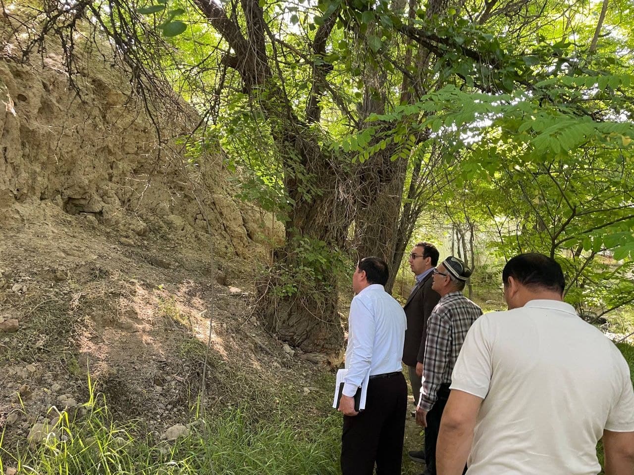 Inventory work carried out for the establishment of the “Avval” tourist-recreational zone