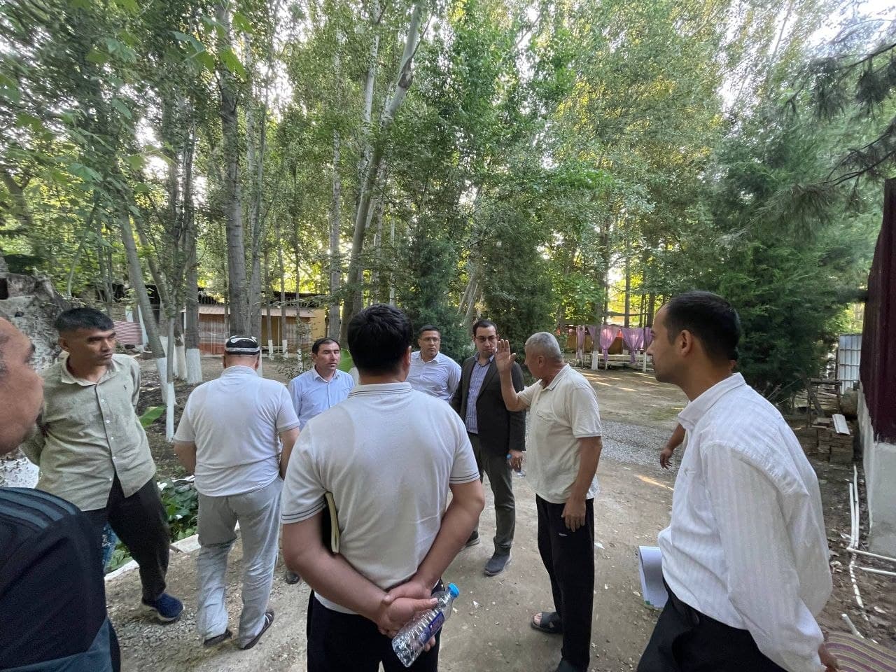 Inventory work carried out for the establishment of the “Avval” tourist-recreational zone
