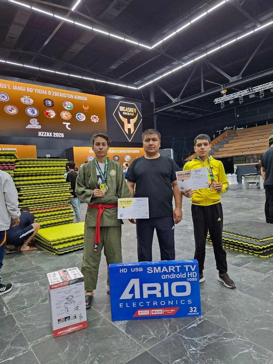 Fergana District Athletes Performed Successfully at the Uzbekistan Cup