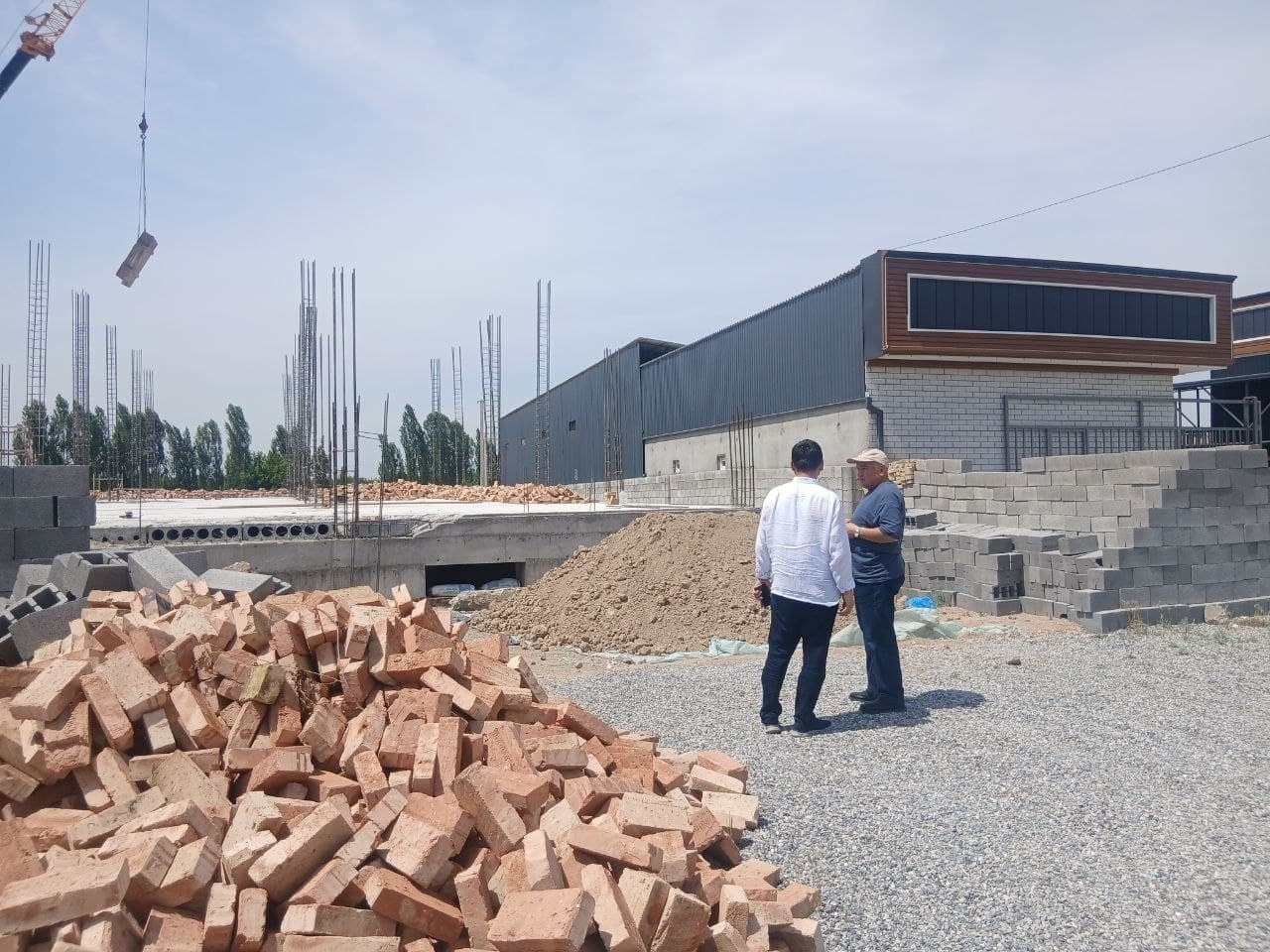 Construction project reviewed under deputy oversight